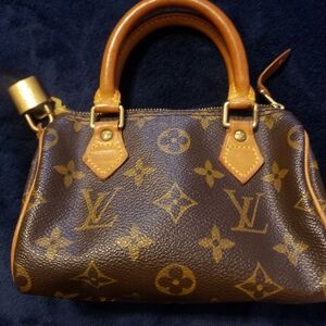 VINTAGE RARE!!  RETIRED MINI SPEEDY BAG LOUIS VUITTON 100% AUTHENTIC